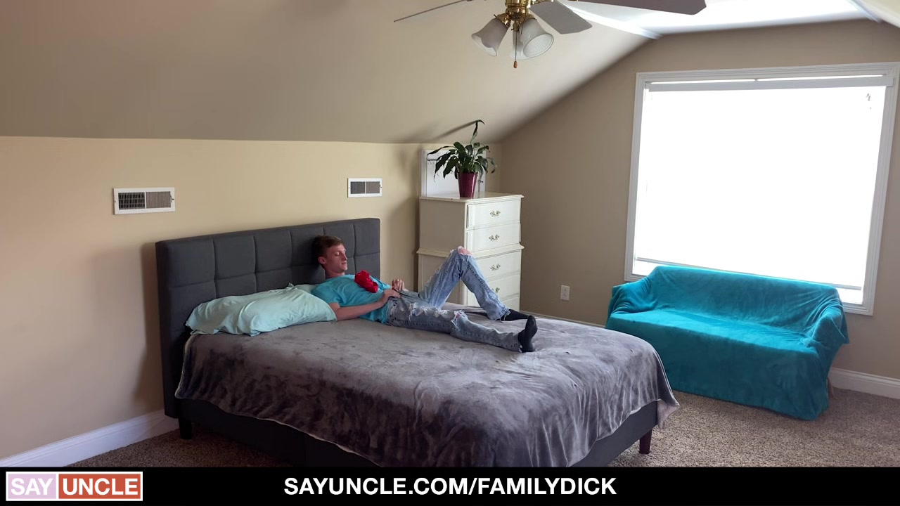 FamilyDick - Step Daddy Gives Step son A Hard Pounding