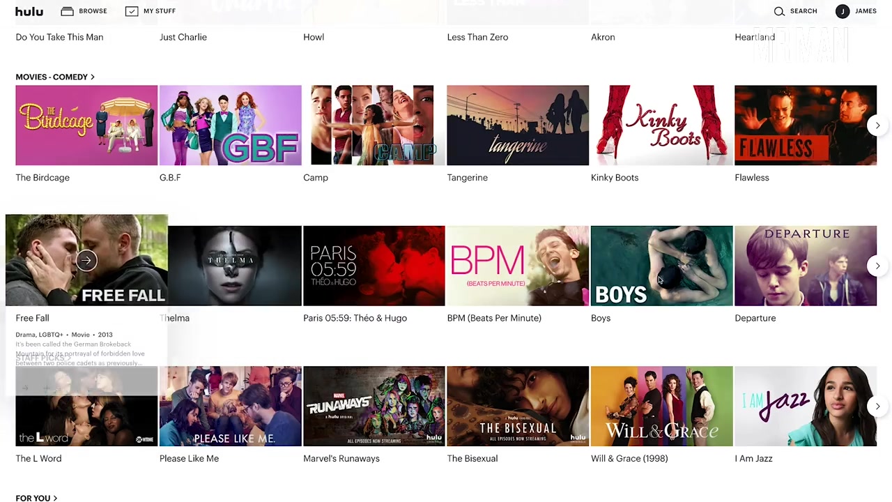 Steamiest Gay Movies Streaming On Hulu For Pride Month - Mr.Man