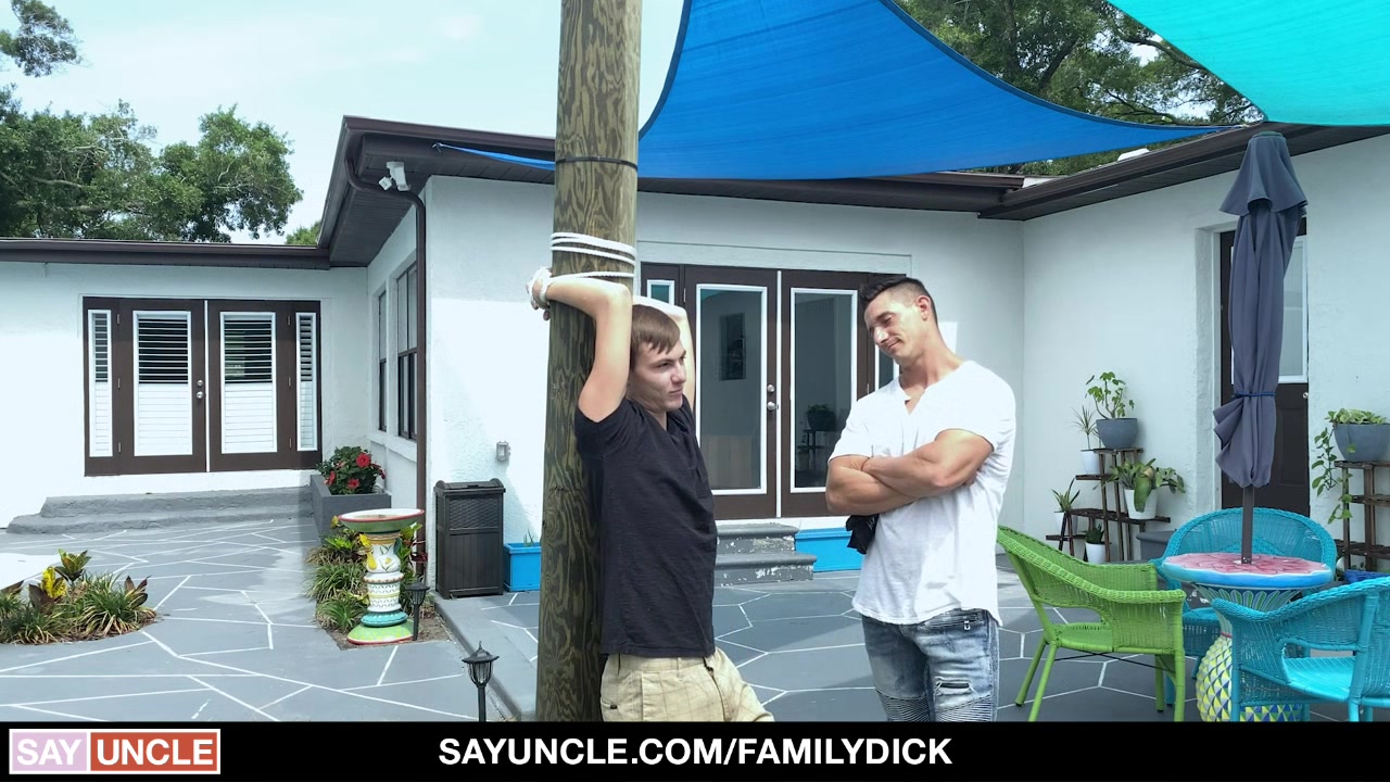 FamilyDick - Gets Tied Up And Fucked By Step-
