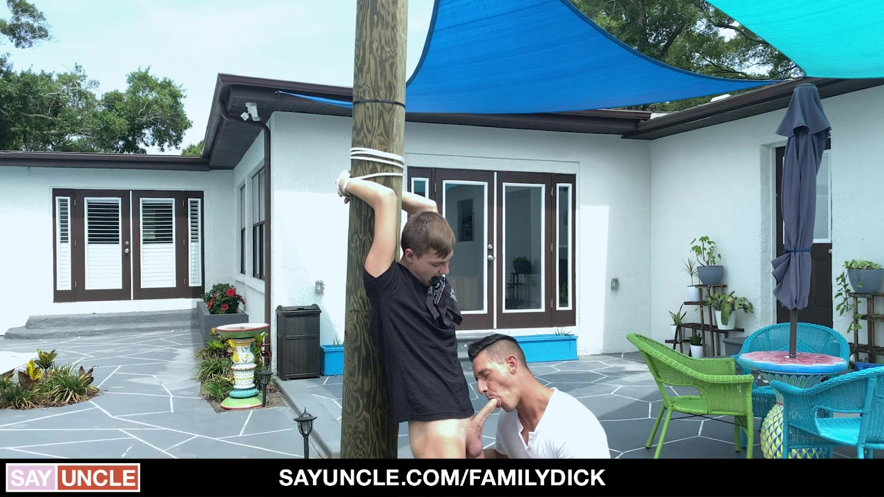 FamilyDick - Gets Tied Up And Fucked By Step-