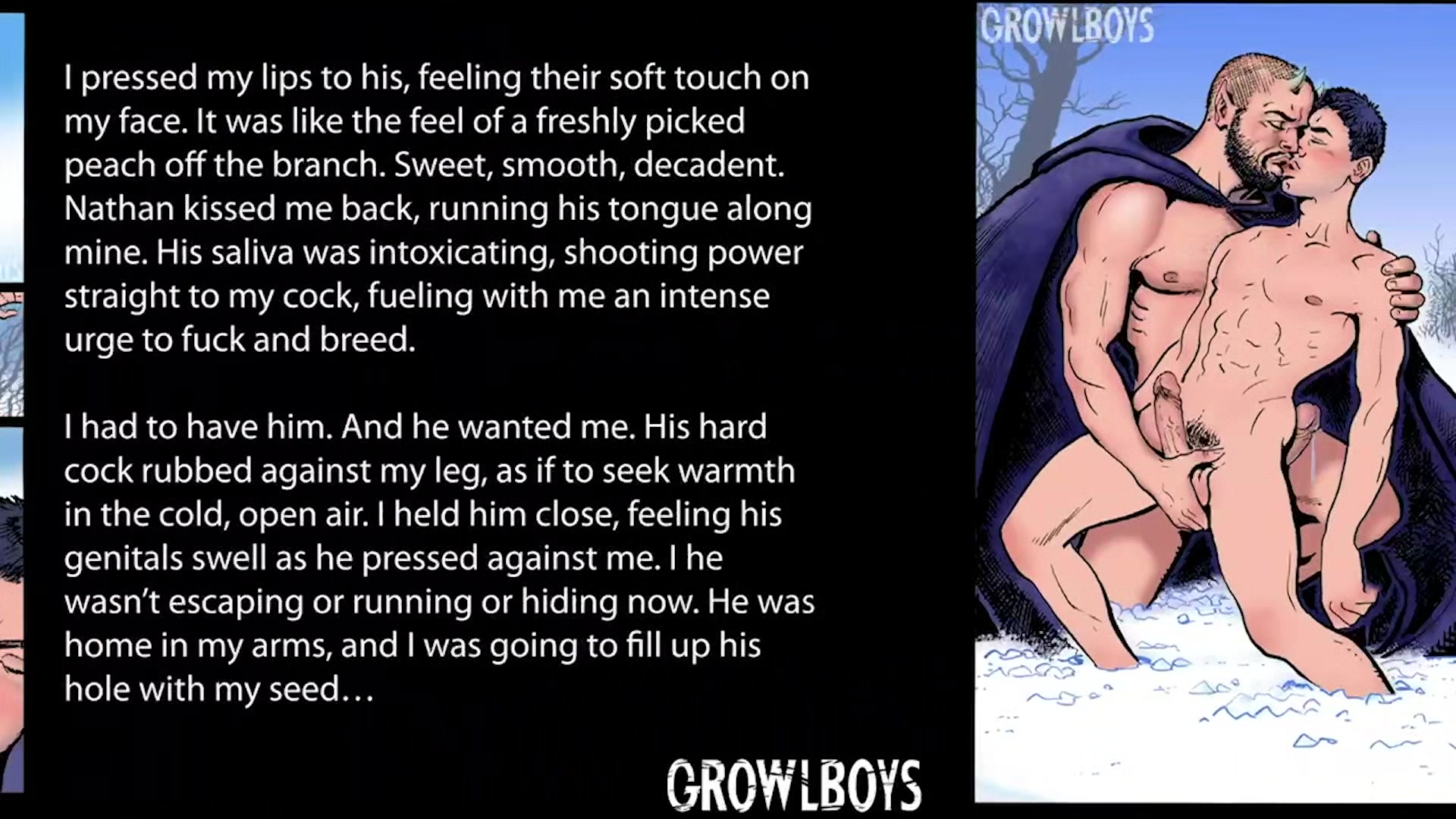 GrowlBoys - Satyr breeds twink bareback in dream