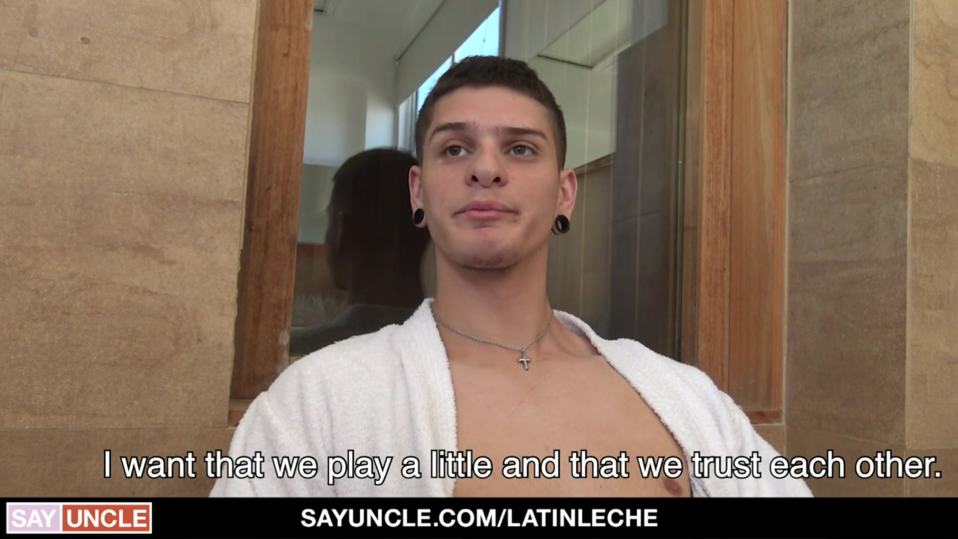 LatinLeche - Latino Punk Analled In Steamy Spa