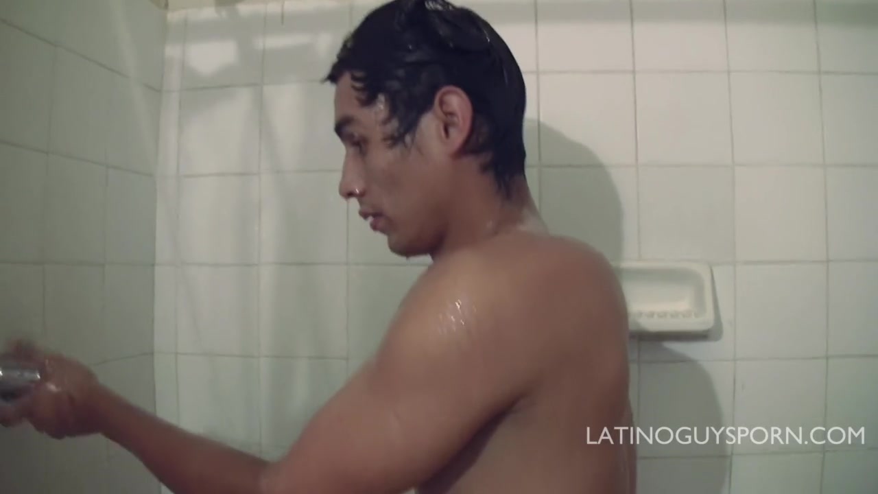 Young Beautiful Latin Papi Vaquero Threats Himself To A Warm Shower - LatinoGuysPorn
