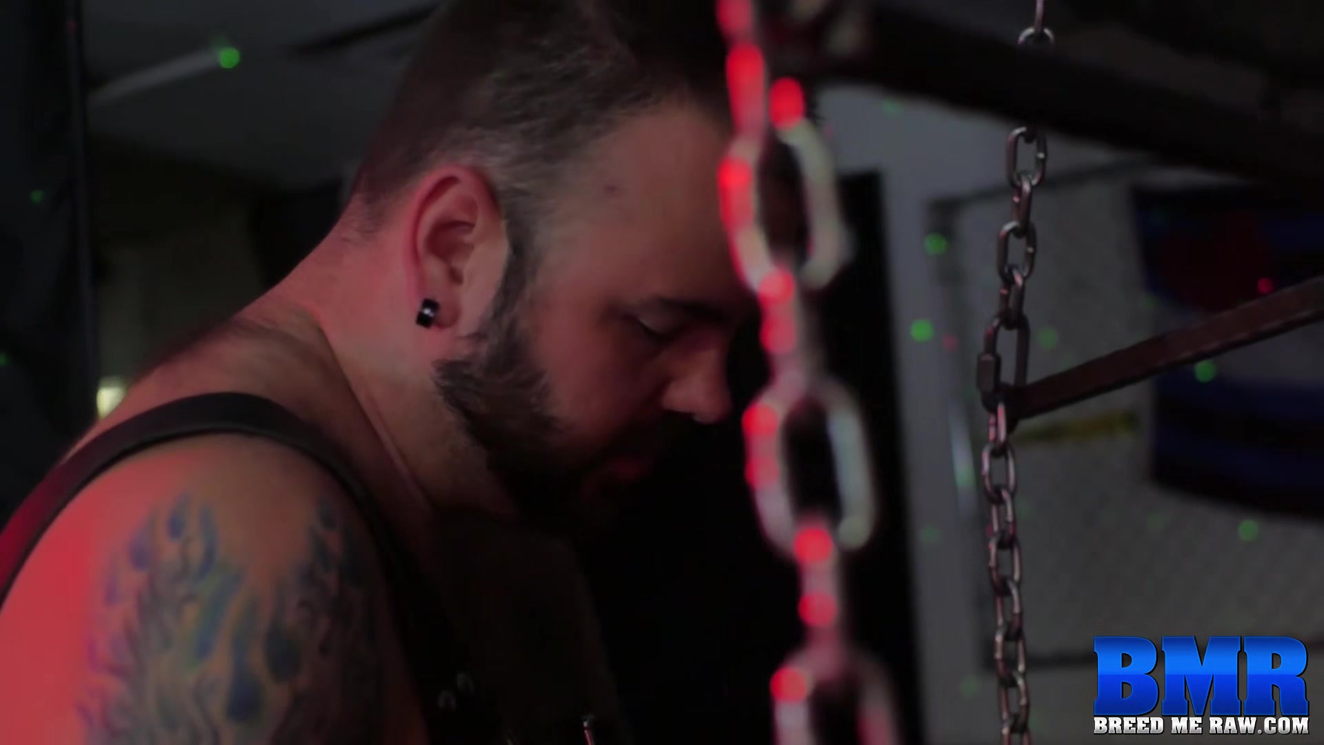BREEDMERAW Bottom Stud Atlas Grant Chained Before Bareback