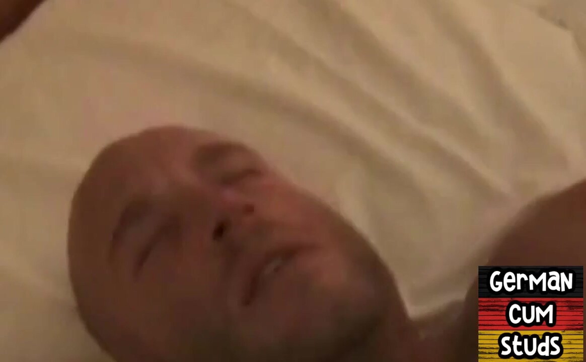 Real German gay barebacked in home 3some by gaydaddies