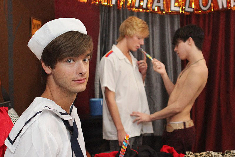 Evan Stone, Jayson Steel & Kyler Moss - A Trio Of Stiff Twink Dick