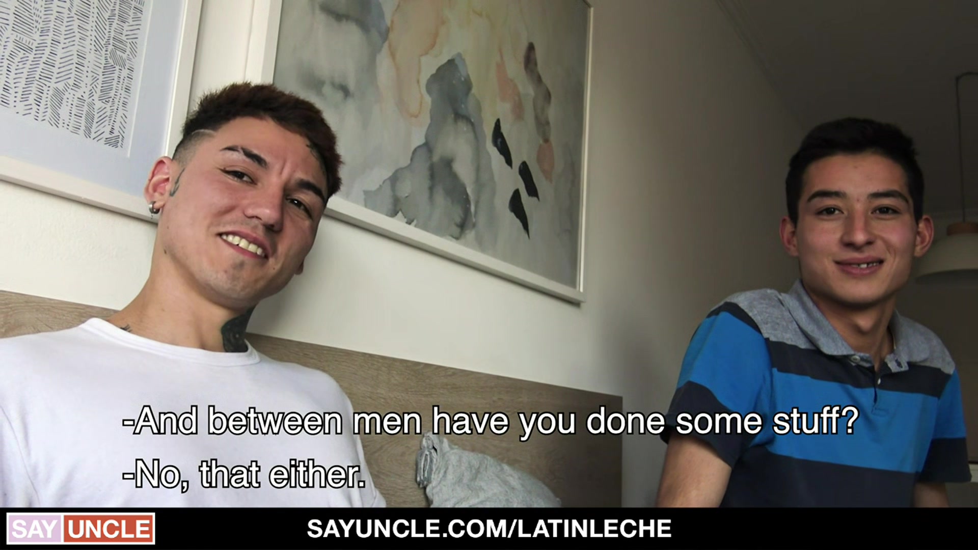 LatinLeche - Hung Latino Tries Gay 4 Pay Breeding