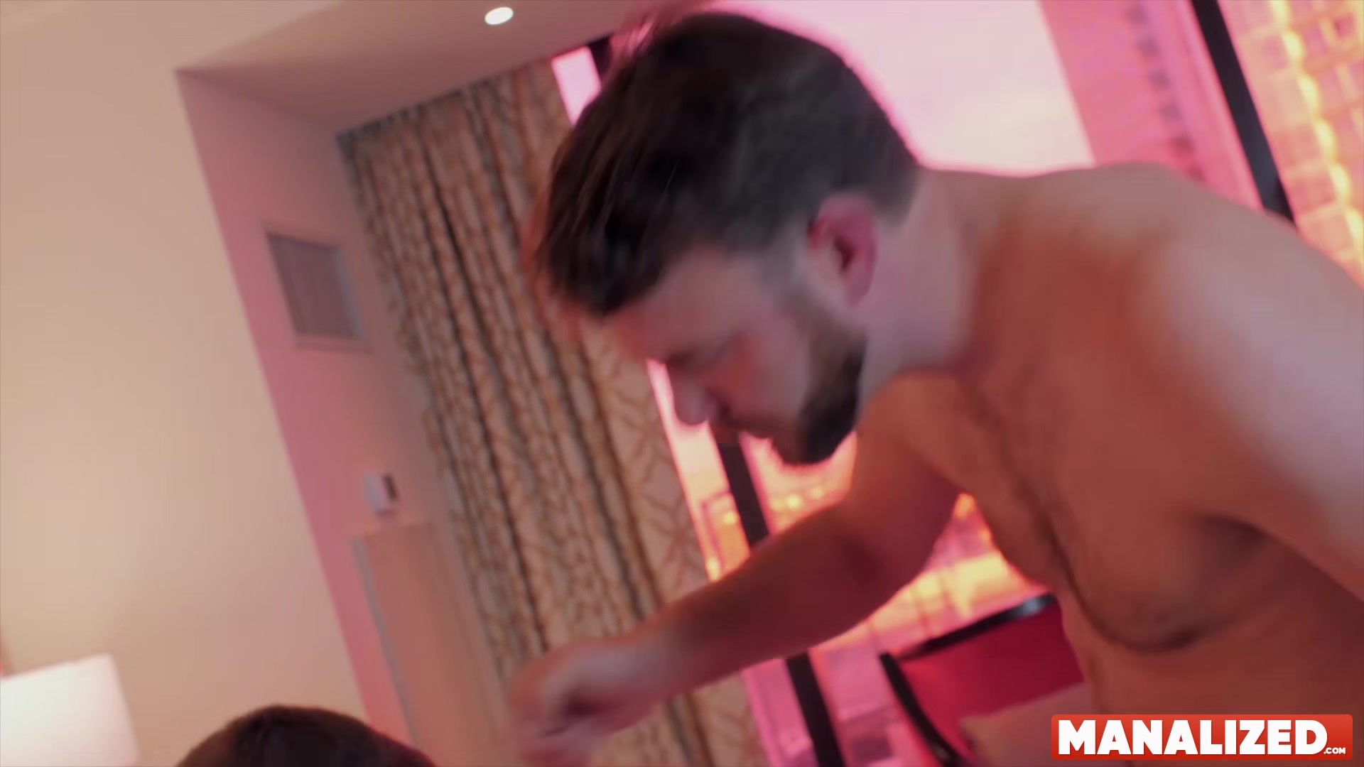 MANALIZED Stud Parker Allen Fucked Raw After Sucking Cock