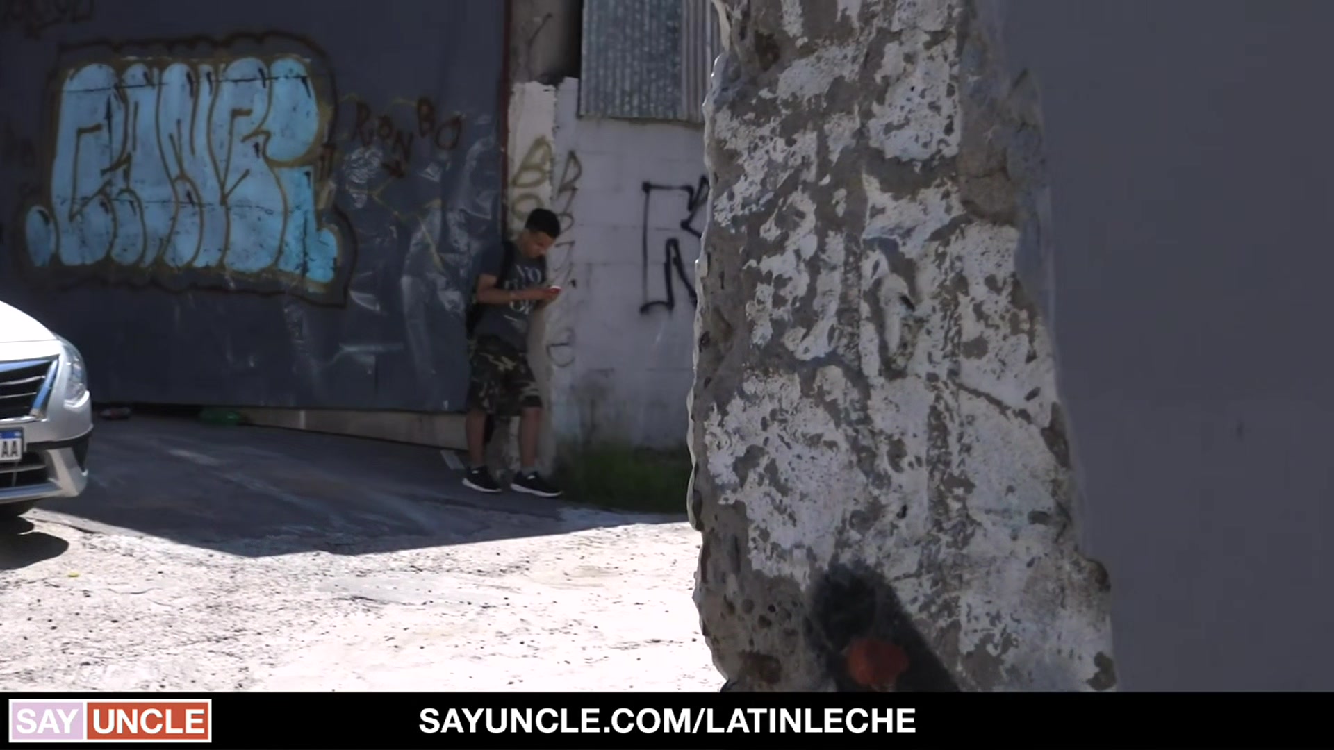 LatinLeche - Latino Boy Makes A Big Uncut Dick Shoot