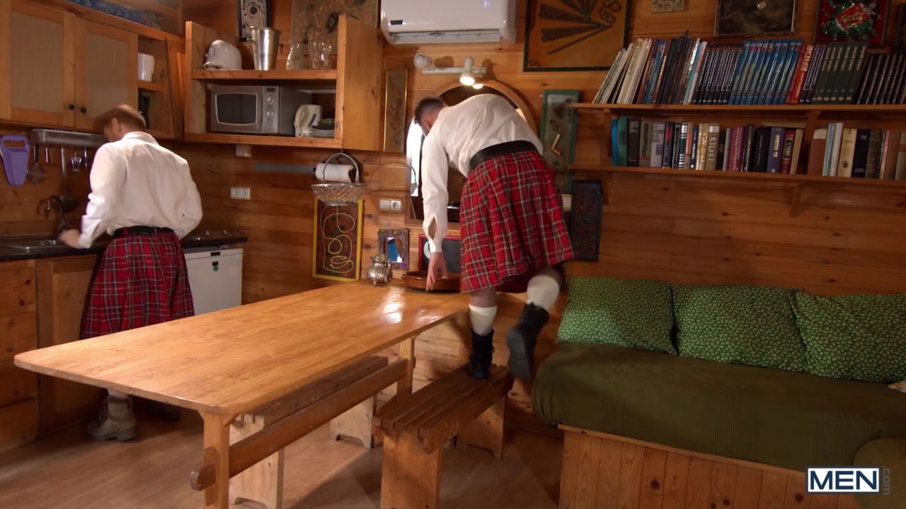 Jonas Jackson & Leander in Real Men Wear Kilts: Bareback - MenNetwork