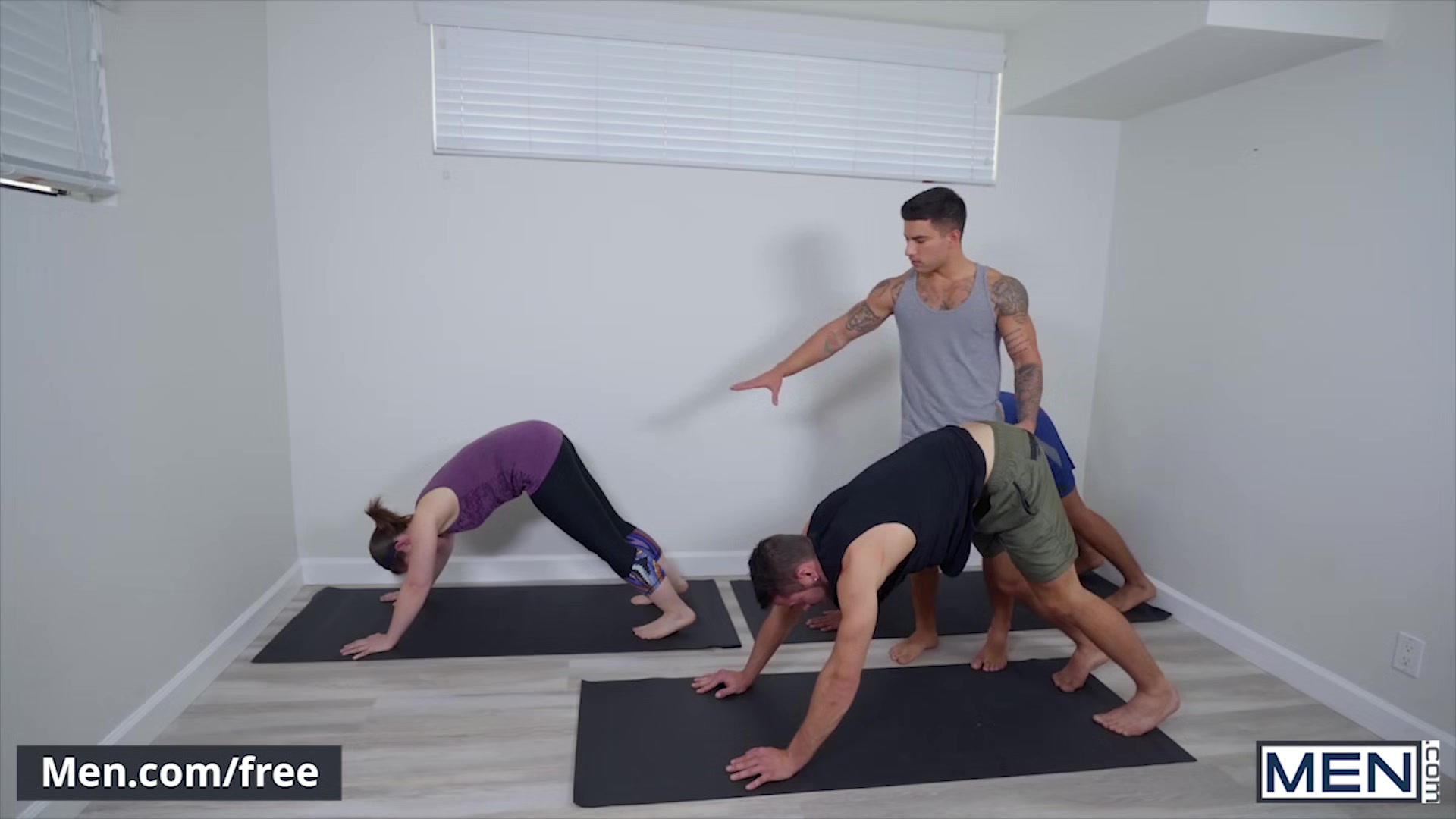 Men com Dante Colle Vadim Black Power Yoga Bareback