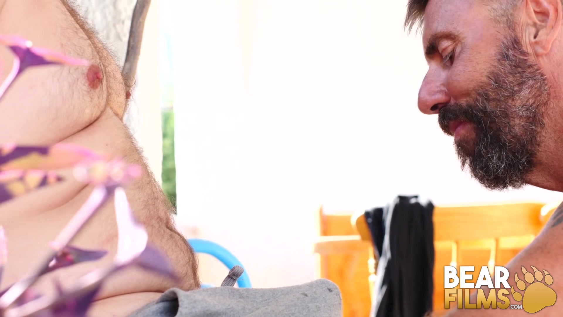 BEARFILMS Horny Cub Adam Jones Sucked Off Before Breeding