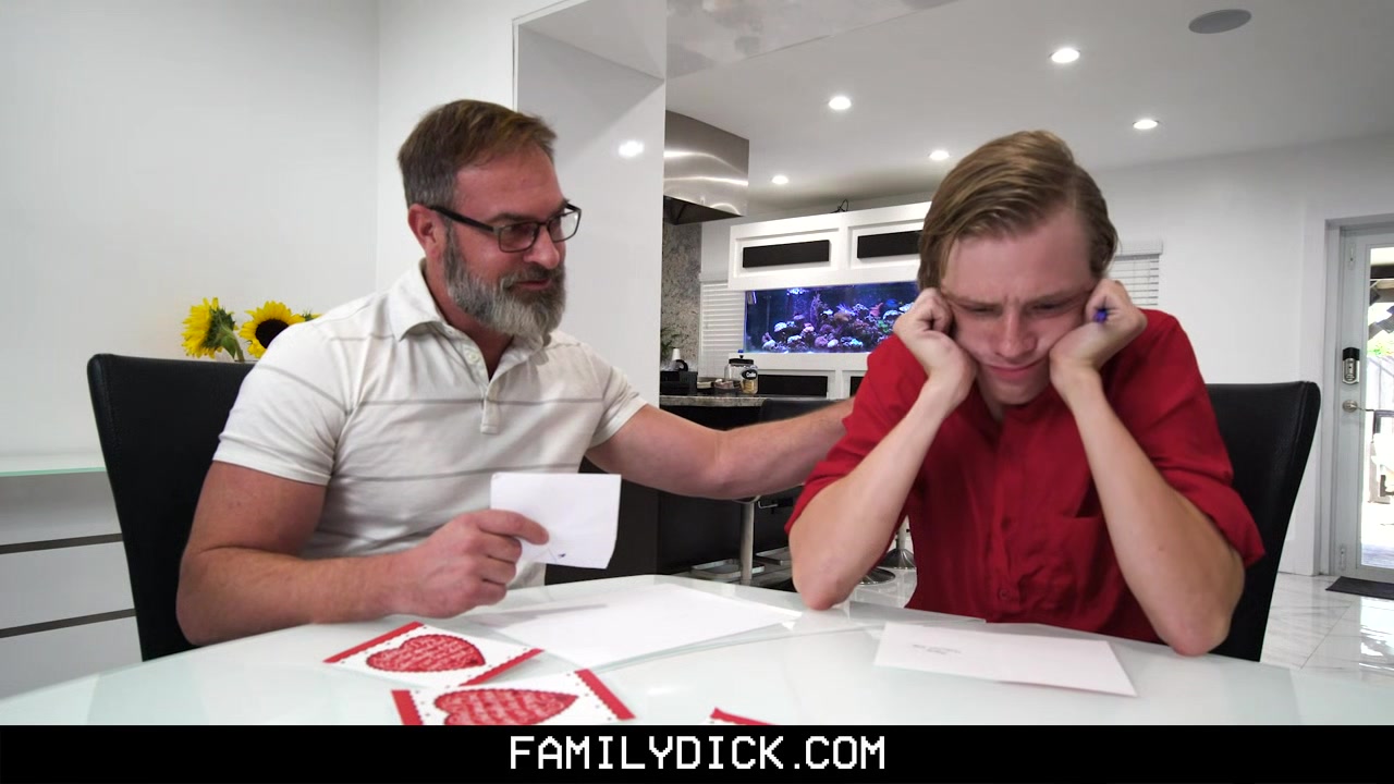 FamilyDick - Skinny Twink Rides His Stepdad Raw