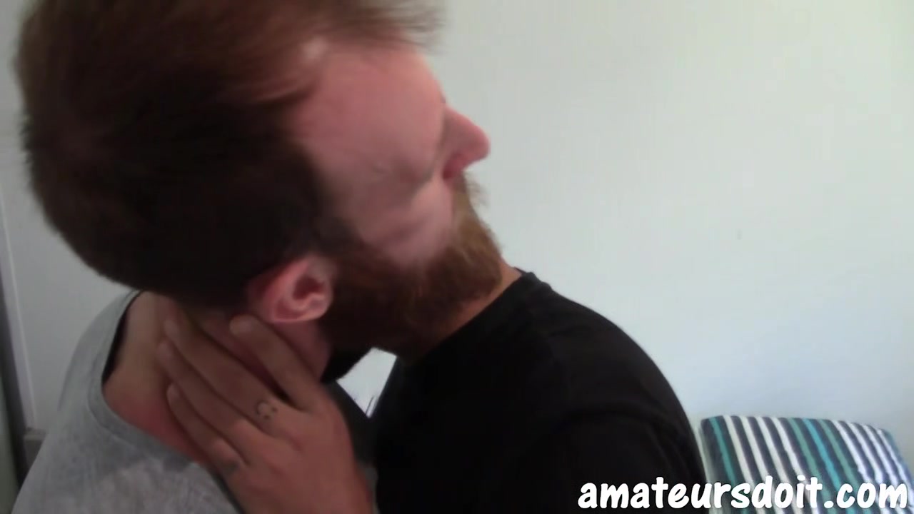 AmateursDoIt - Bearded ginger jock fucks tattooed stud bareback