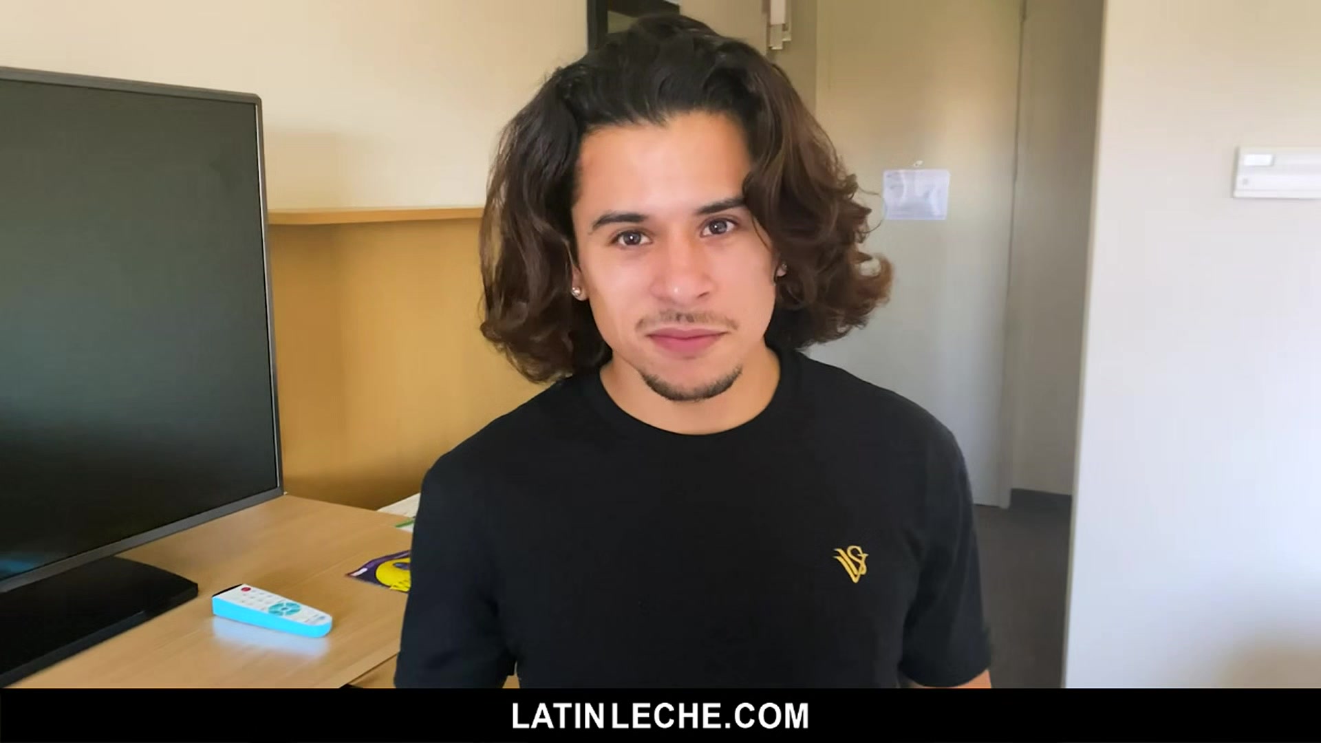 LatinLeche - Cute Latino Boy Sucks An Uncut Cock