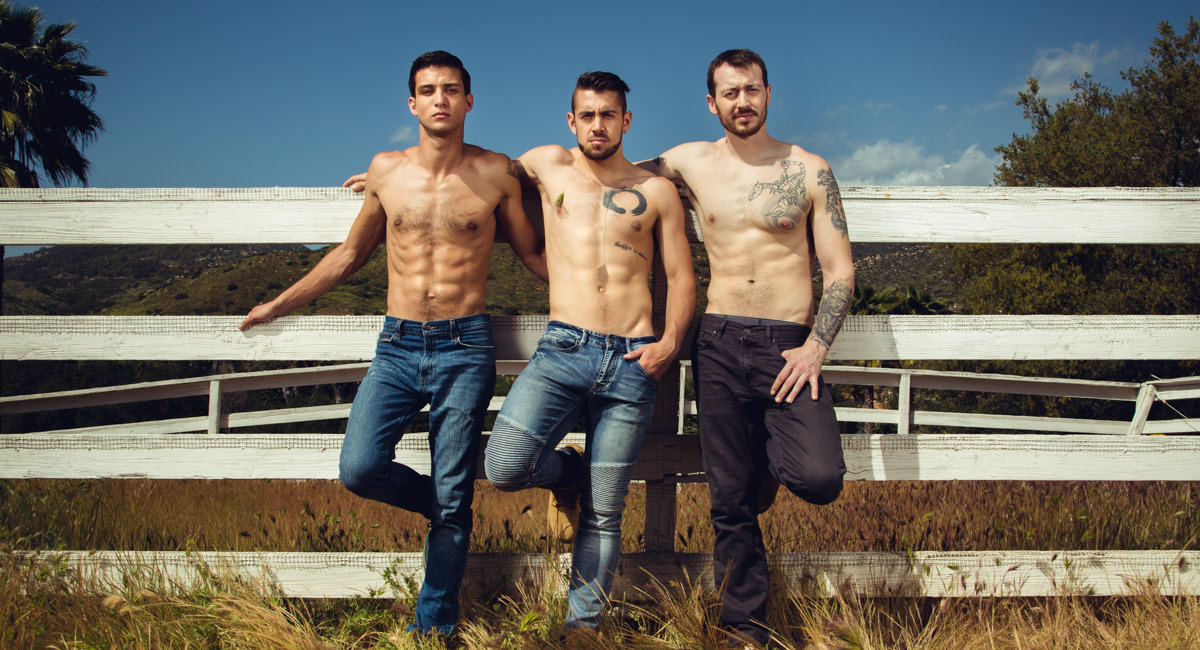 Mark Long & Dante Colle & Elliot Finn in Going Down On The Farm - 1 - NextdoorWorld