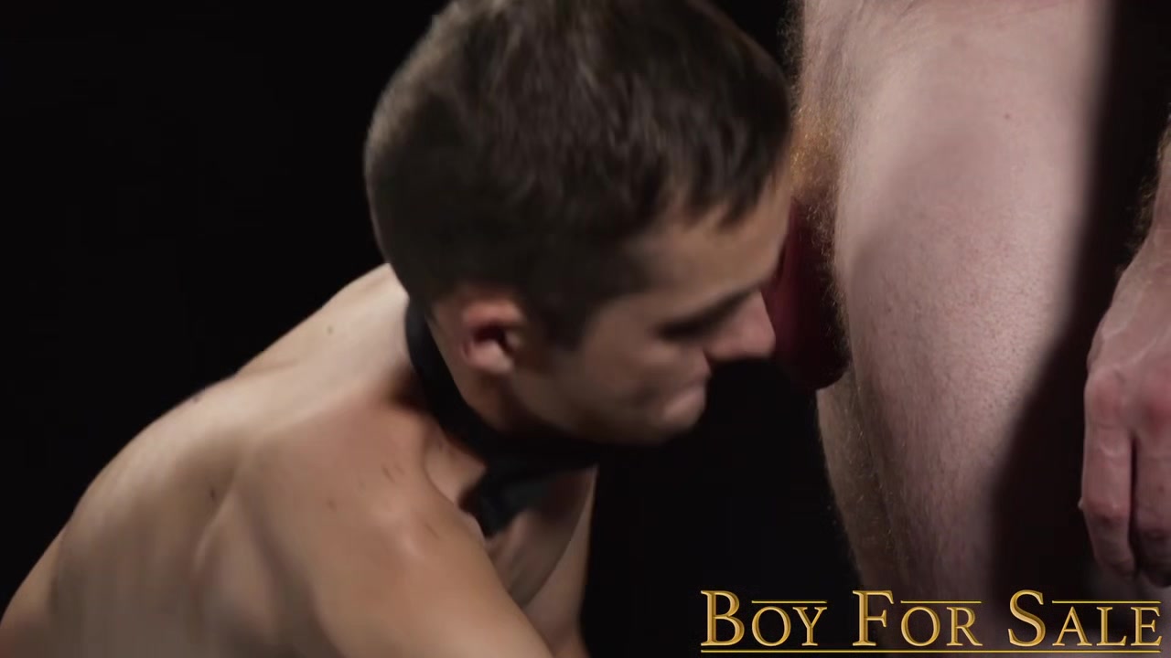 BoyForSale - Dallas Steele auctions twink slave for bareback breeding