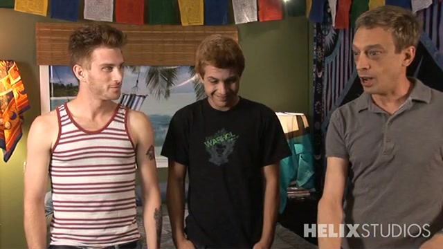 Jeff Sterne & Paul Pratt & Skyelr Bleu & Joshua in Sterne and Pratt's LIVE Spank - SpankThis