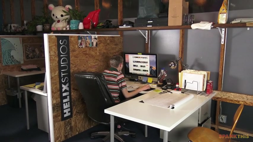 Josh Brady & Bryce Foster in Employee Training - SpankThis