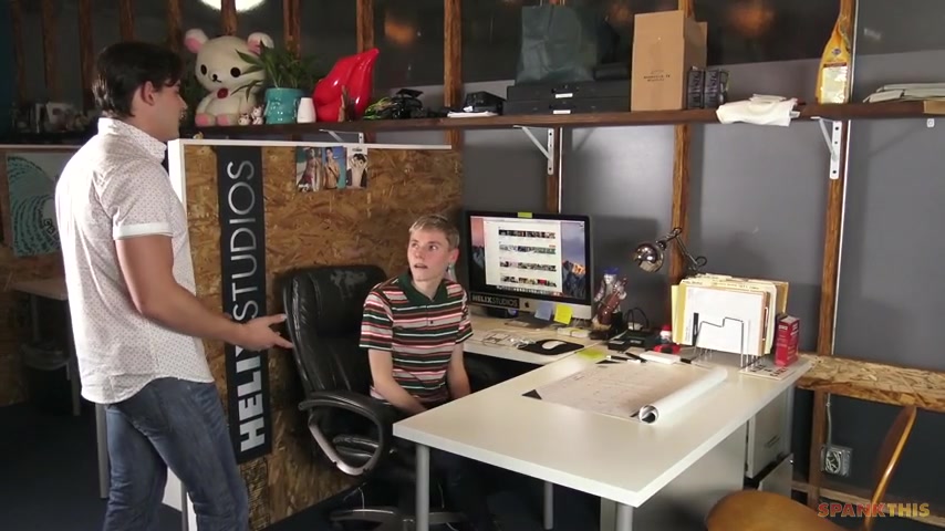 Josh Brady & Bryce Foster in Employee Training - SpankThis