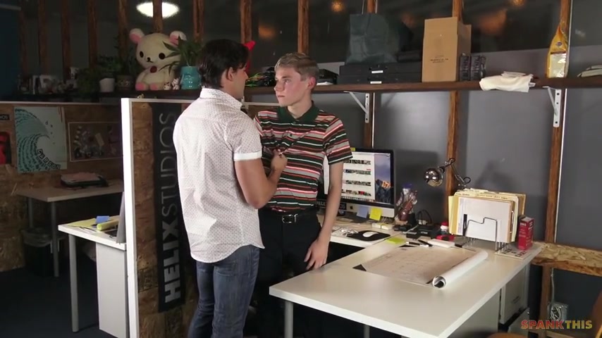 Josh Brady & Bryce Foster in Employee Training - SpankThis