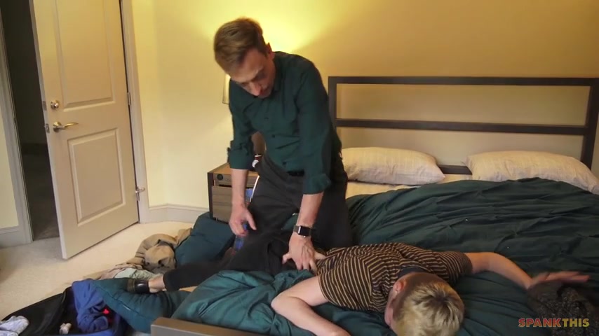 Jeff Sterne & Bryce Foster in A Lesson in Being Responsible - SpankThis