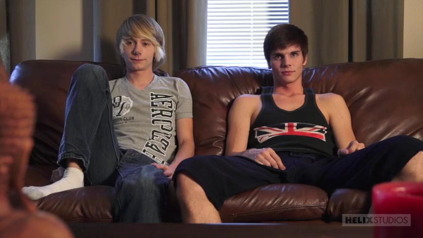 Derrick Porter & Christian Collins in Derrick's First Time - HelixStudios