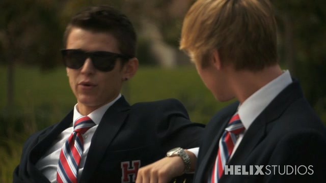 Evan Parker & Scotty Clarke in Helix Academy 2 - 5: Fire Alarm - HelixStudios