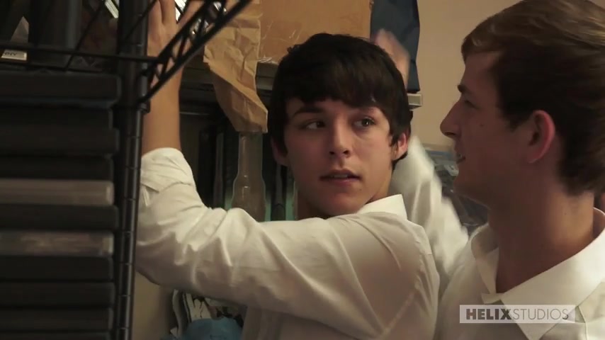 Jasper Robinson & Matthew Keading in Stockroom Fantasy - HelixStudios