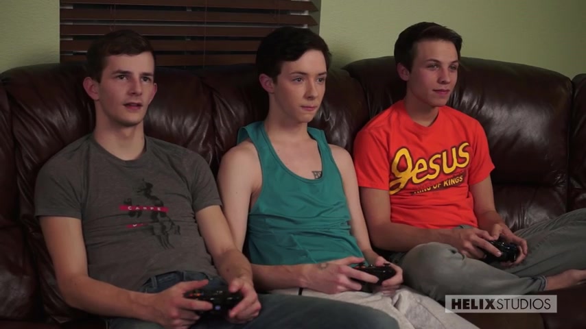 Jasper Robinson & Jacob Dixon & Davey Brooks in Loser Takes All - HelixStudios