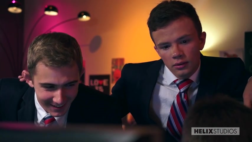 Kody Knight & Troy Ryan & Logan Cross in Helix Academy Extra Credit: Show & Tell - HelixStudios