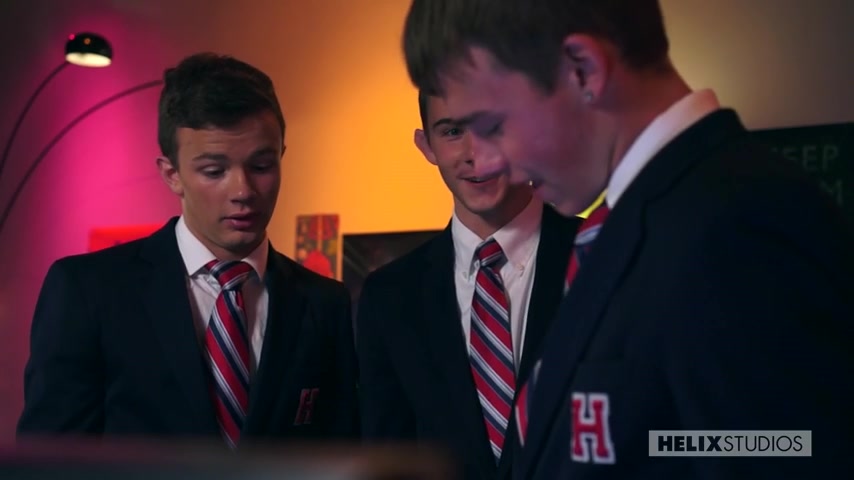 Kody Knight & Troy Ryan & Logan Cross in Helix Academy Extra Credit: Show & Tell - HelixStudios