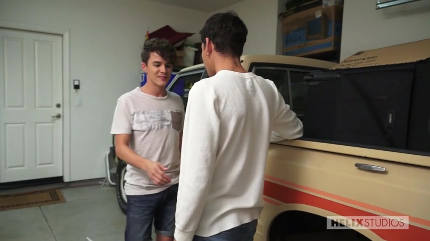 Andy Taylor & Aiden Garcia in Unloading - HelixStudios