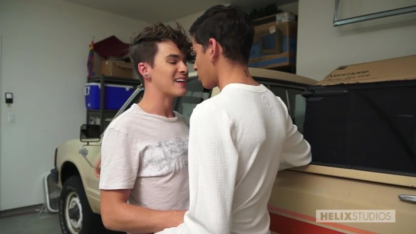Andy Taylor & Aiden Garcia in Unloading - HelixStudios