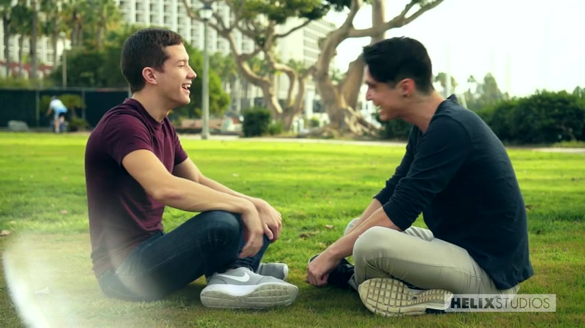 Tyler Hill & Jackson Clark in Staring Contest - HelixStudios
