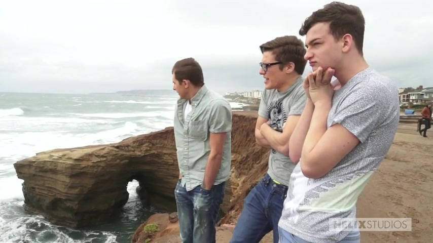 Kody Knight & Bastian Hart & Blake Mitchell in Windy Day 3way - HelixStudios