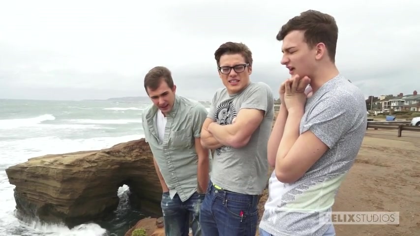 Kody Knight & Bastian Hart & Blake Mitchell in Windy Day 3way - HelixStudios