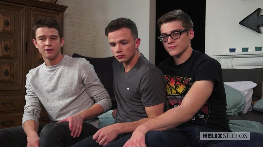 Evan Parker & Blake Mitchell & Logan Cross in #helix: Blake Mitchell, Logan Cross & Evan - HelixStudios