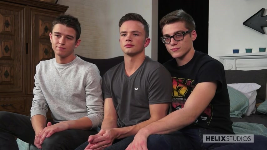Evan Parker & Blake Mitchell & Logan Cross in #helix: Blake Mitchell, Logan Cross & Evan - HelixStudios