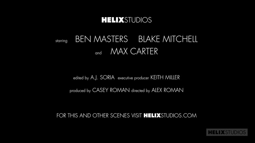 Max Carter & Blake Mitchell & Ben Masters in Big City Threeway - HelixStudios
