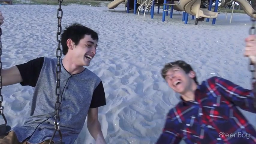 Grayson Lange & Jared Scott in Sliding In - 8TeenBoy