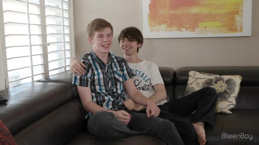 Caleb Gray & Trent Olsen in Frisky Young Fuckers - 8TeenBoy