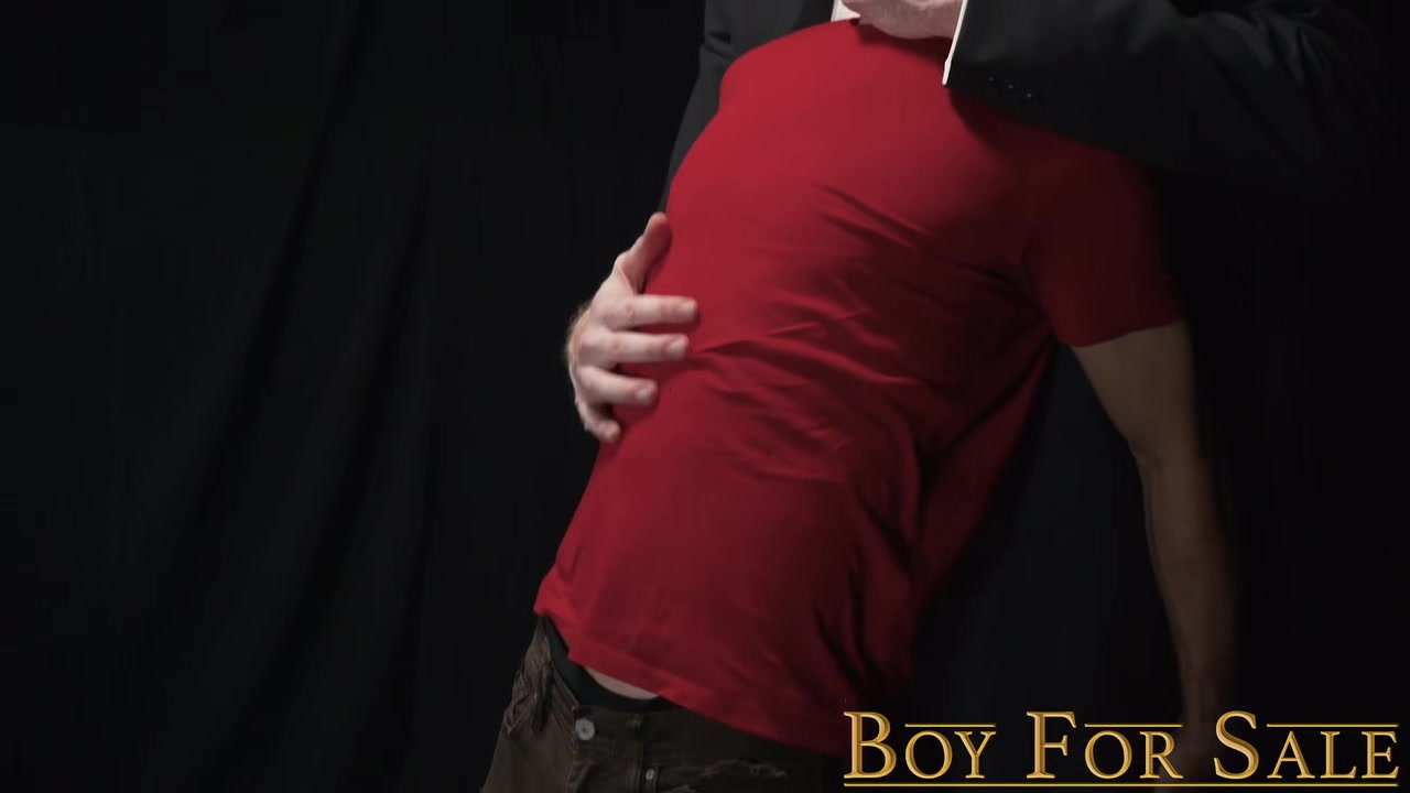 BoyForSale - little slave boy whimpers and leaks precum