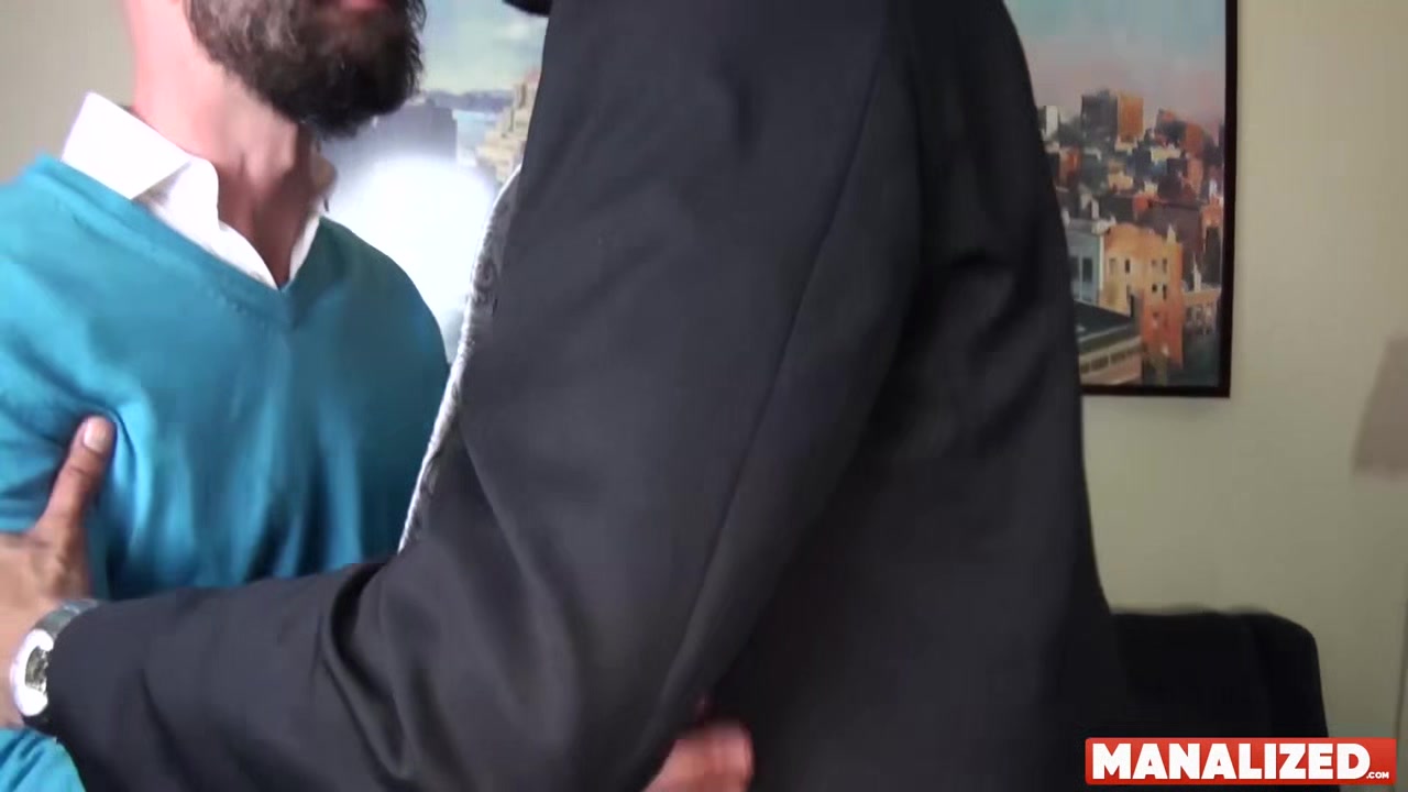 MANALIZED Stud Mickey Carpathio Fucks His Boss Interracial
