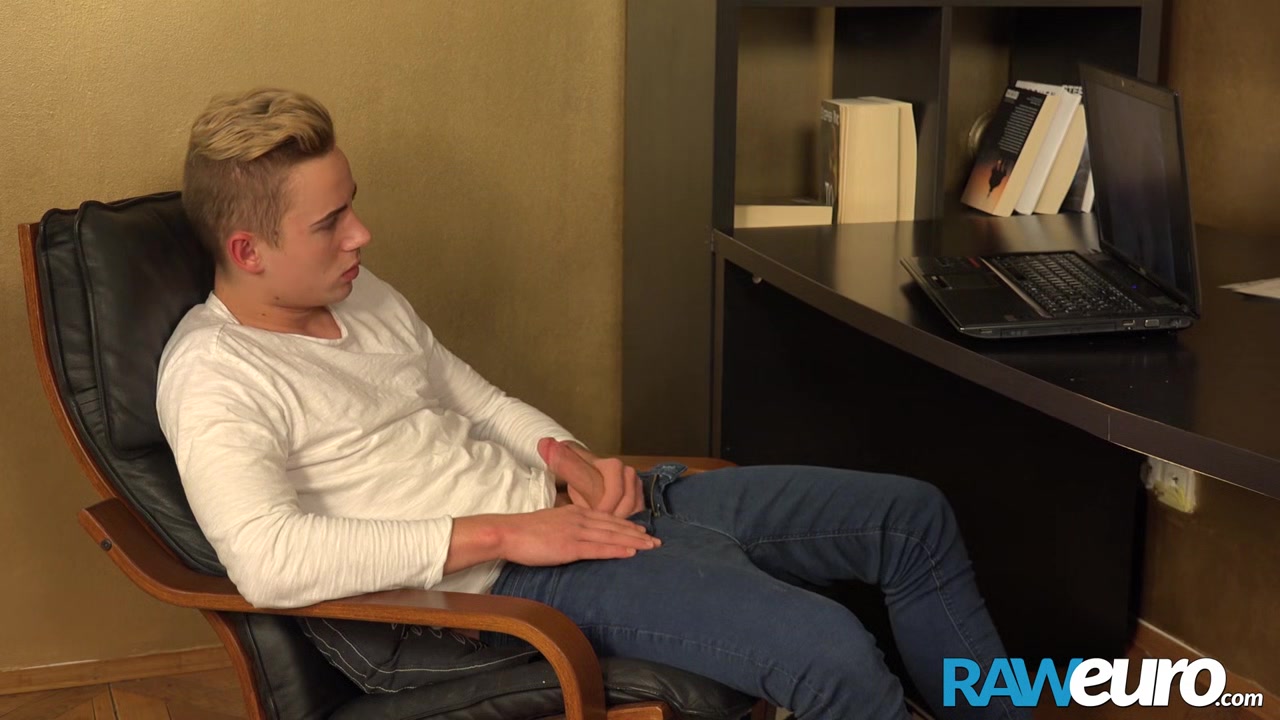RAWEURO Jock Aiden Keane Caught Masturbating And Fucked Raw
