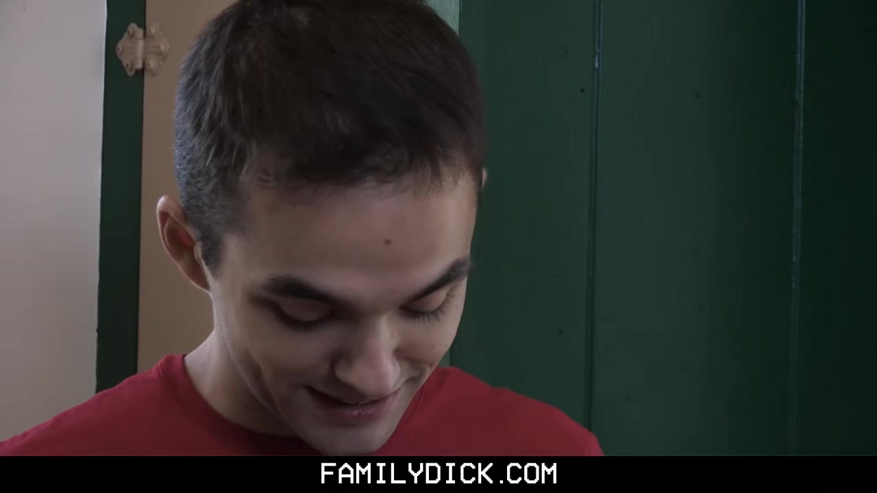 FamilyDick - Cute Boy Spitroasted By His Stepdaddy And Stepgrandpa
