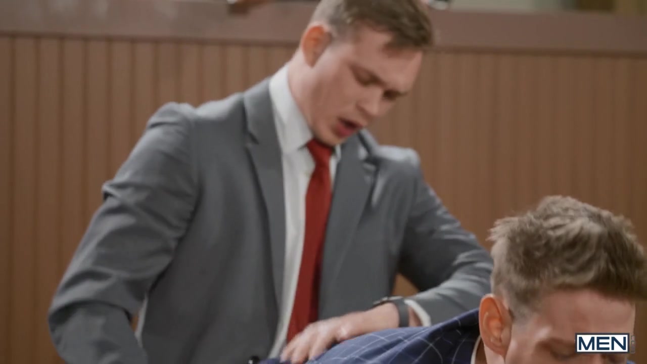Michael DelRay & Trevor Laster & Jackson Traynor in Fuckbit: Courtroom - MenNetwork