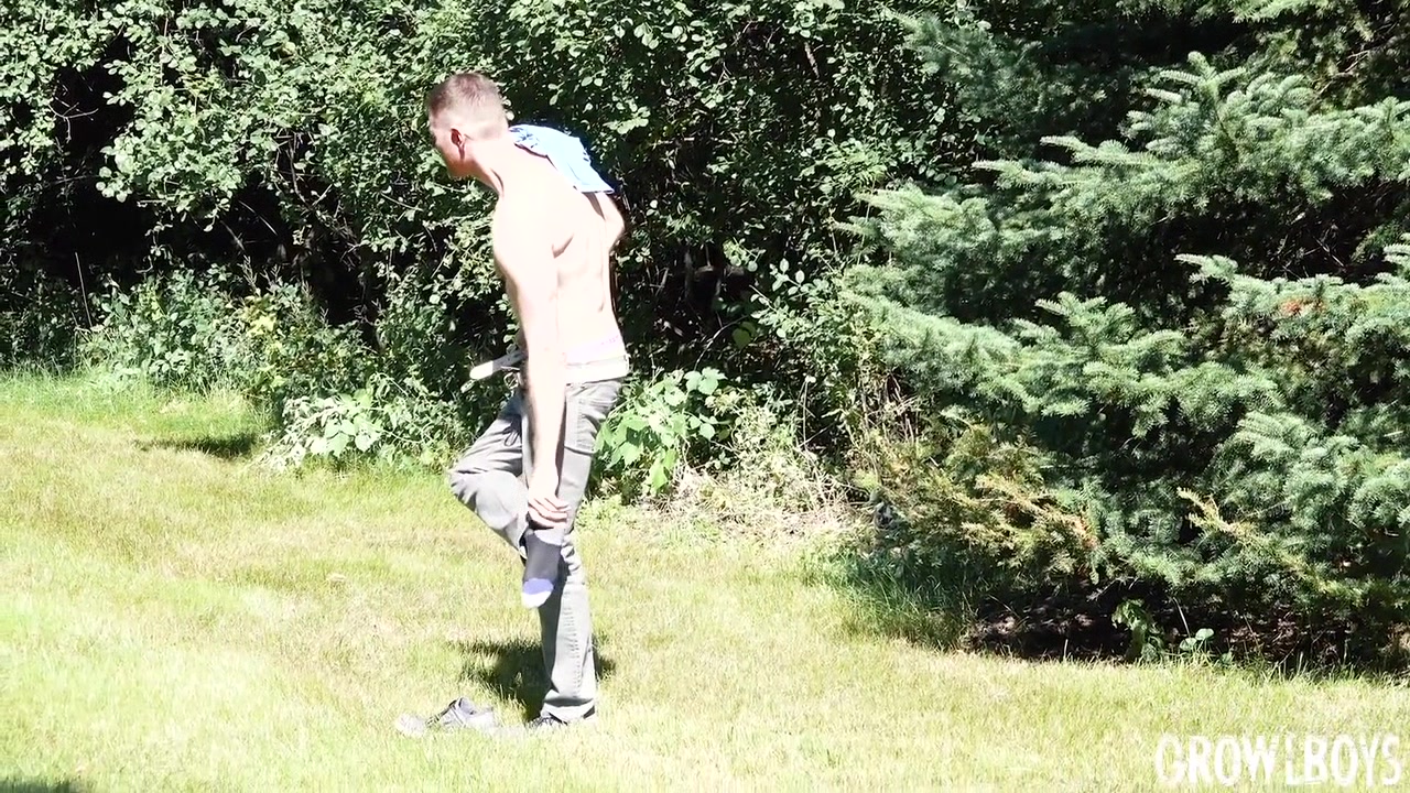 GrowlBoys - Boy with big dick gets fucked bareback by monster cock