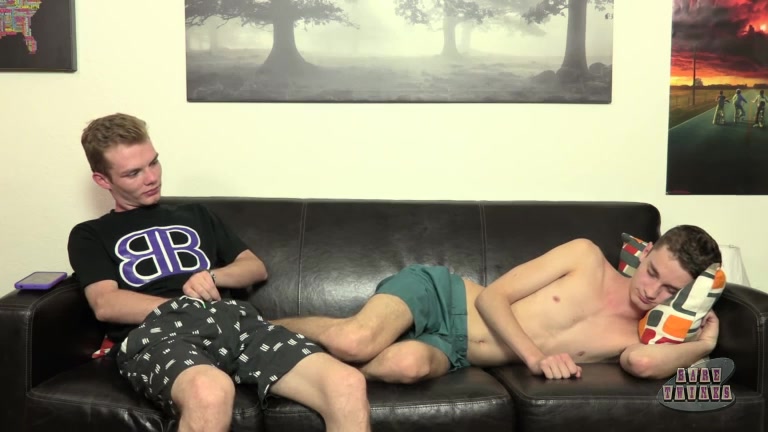 Caught Stroking His Big Dick - Jason Shepard & Payton Connor