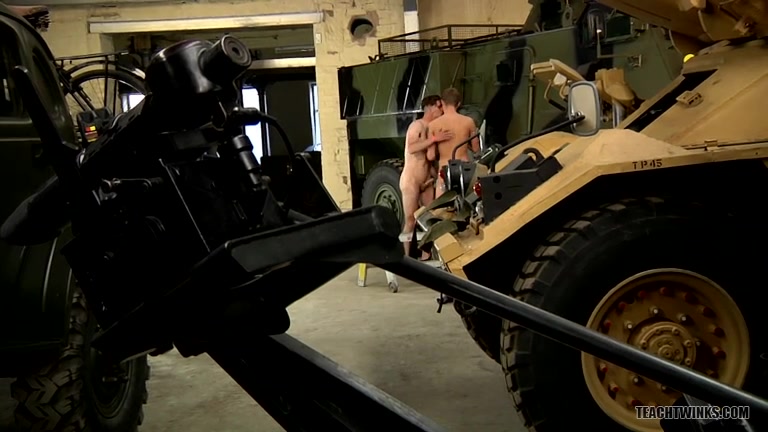 Military Life Gets Them Hot - Ross Drake & Cameron Wilson